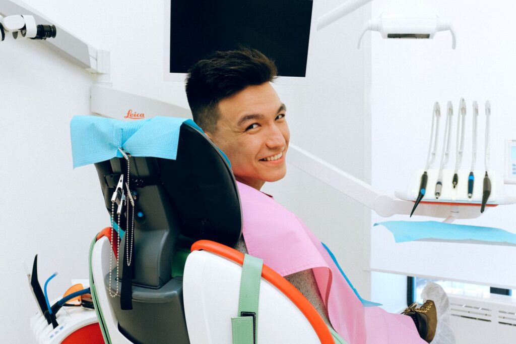 A temporary filling protects the tooth until the permanent restoration