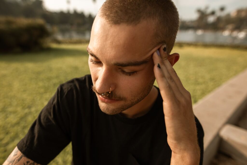 Anxiety genuinely lowers pain threshold, which compounds the problem