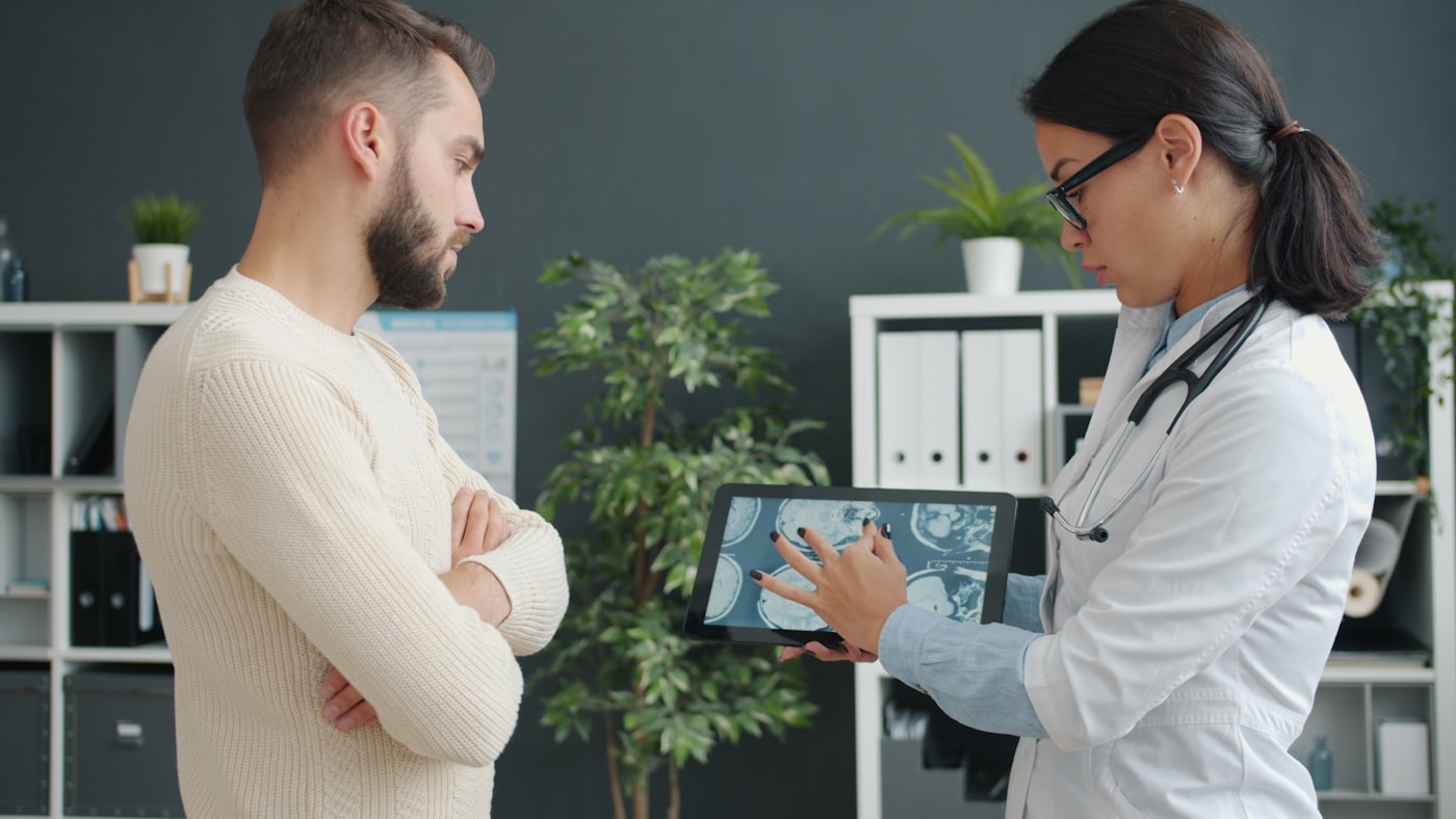 Discussing the prognosis before committing to treatment