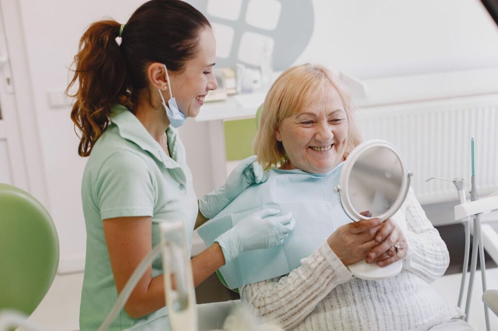 Bone at the root tip rebuilds over three to six months