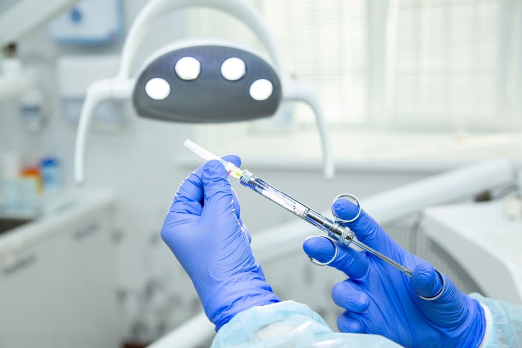 Lidocaine at standard dental doses is well established in pregnancy